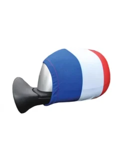 ESPA - Funny Fashion 2 Coques De Rétroviseurs De Voiture, Bleu, Blanc, Rouge - France