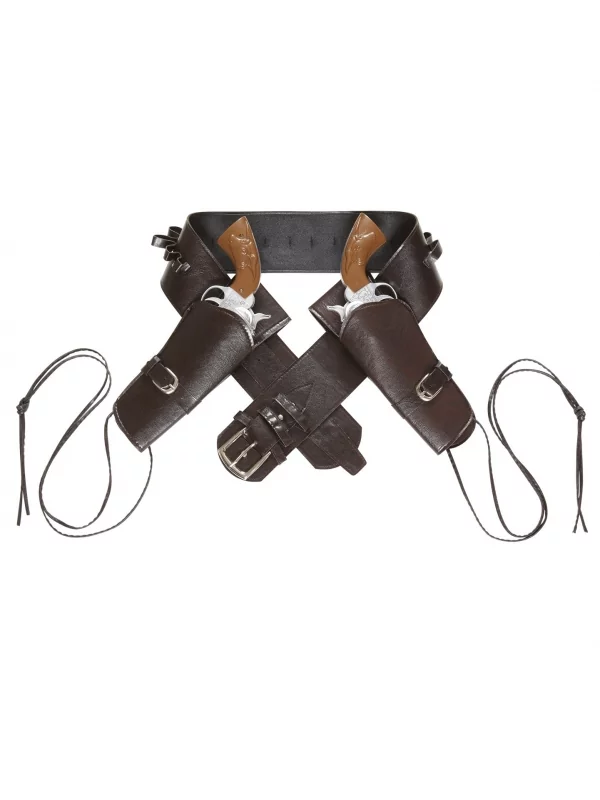 WIDMANN Authentique Double Holster Et Ceinture Western