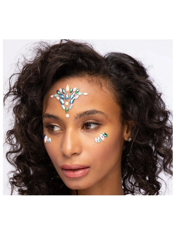 Smiffys Bijoux De Visage Modèle Sirène