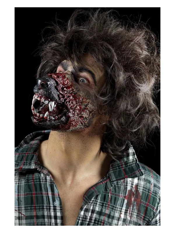 Smiffys Bouche De Loup-garou (prothèse En Mousse Latex Avec Adhésif) – Image 2
