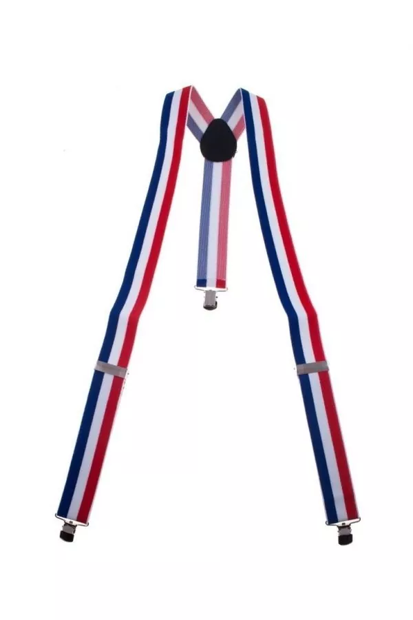 ESPA - Funny Fashion Bretelles Bleu, Blanc, Rouge France