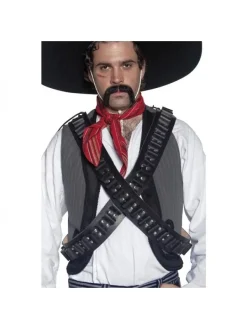 Smiffys Ceinture De Balles Bandoulière Western