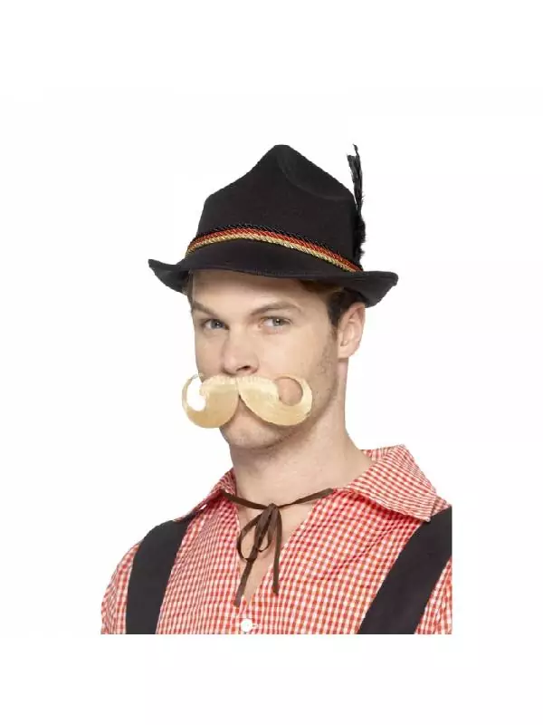 Smiffys Chapeau Bavarois Avec Plumes Pour Homme