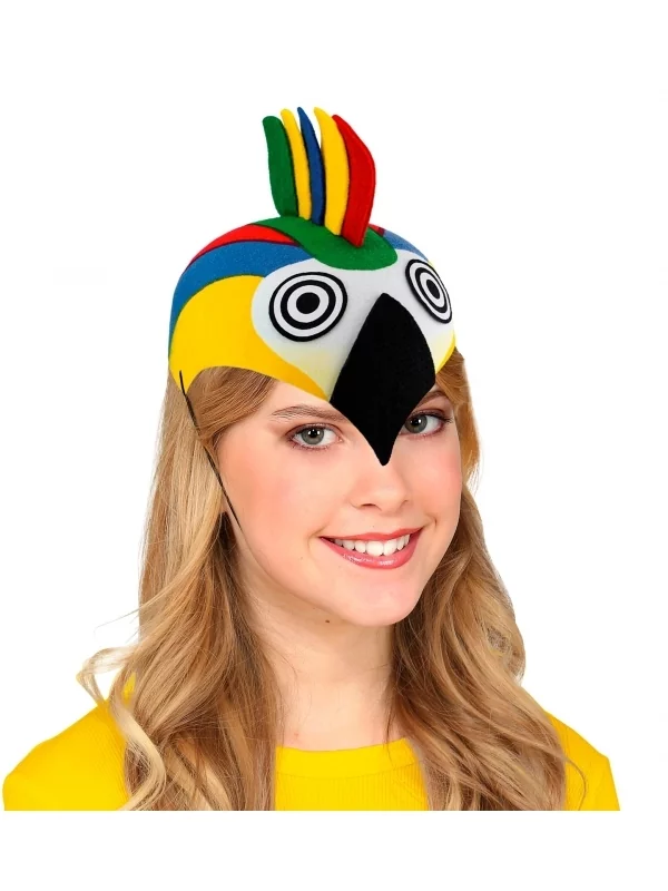 WIDMANN Chapeau Perroquet En Feutre Pour Enfant – Image 2