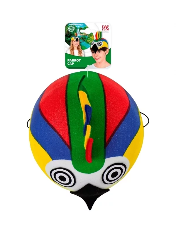 WIDMANN Chapeau Perroquet En Feutre Pour Enfant – Image 3