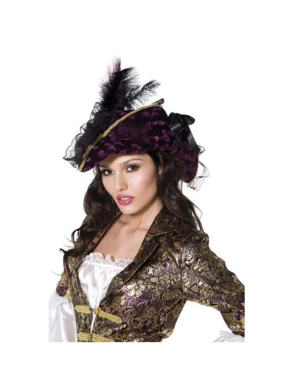 Smiffys Chapeau Pirate Femme – Image 2