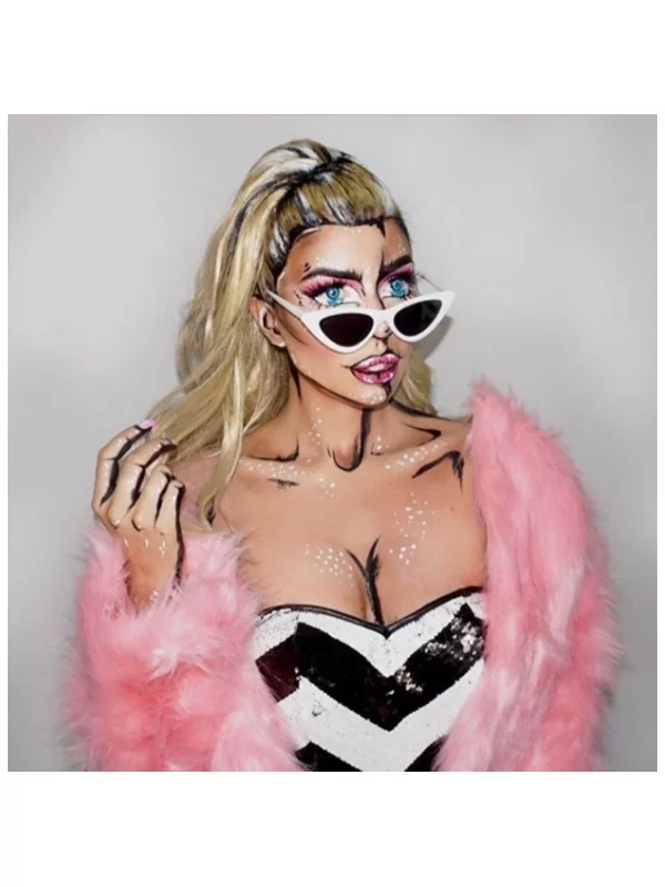 Smiffys Costume De L'édition Spéciale Du 60e Anniversaire De Barbie, Noir Et Blanc – Image 3