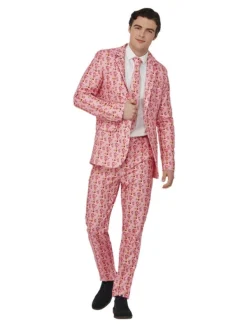 Smiffys Costume Panthère Rose Homme © (veste, Cravate, Pantalon)