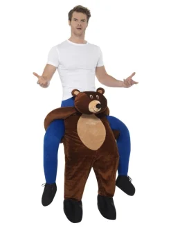 Smiffys Costume Piggyback D'ours Marron
