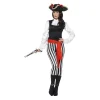 Smiffys Déguisement Pirate Femme (haut, Pantalon, Couvre-bottes, Tour Du Cou Gothique Et Ceinture)
