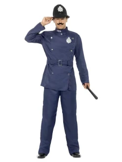 Smiffys Costume Policier Anglais Adulte (uniforme Et Casquette)
