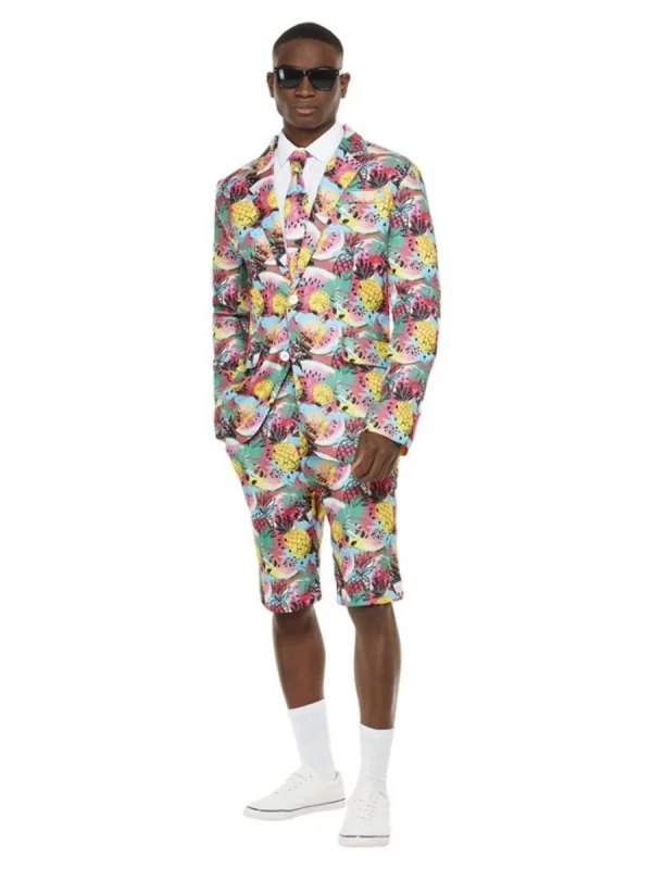 Smiffys Costume Sexy Homme, Motif Fruits (Veste, Short Et Cravate) â Image 2