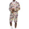 Smiffys Costume Sexy Homme, Motif Fruits (Veste, Short Et Cravate)
