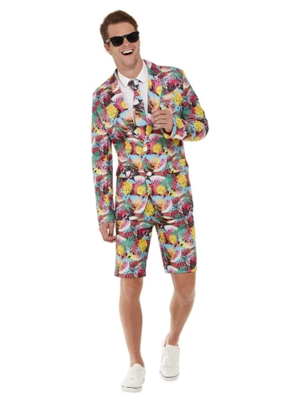 Smiffys Costume Sexy Homme, Motif Fruits (Veste, Short Et Cravate) â Image 3