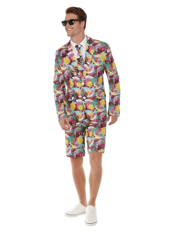 Smiffys Costume Sexy Homme, Motif Fruits (Veste, Short Et Cravate) â Image 4