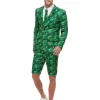 Smiffys Costume Sexy Homme, Motif Palmier Tropical Vert
