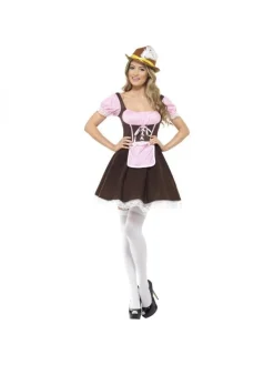 Smiffys Costume Tavernière Oktoberfest (robe & Tablier)