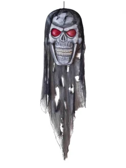 ESPA - Funny Fashion Décoration Tête De Mort 75 Cm Avec Lumière