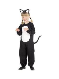 WIDMANN Déguisement Chat Du 2 Au 4 Ans (combinaison & Oreilles)