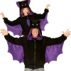 WIDMANN Déguisement Chauve-Souris Avec Ailes Et Capuche - Du S Au XL