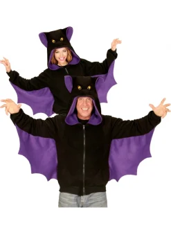 WIDMANN Déguisement Chauve-Souris Avec Ailes Et Capuche - Du S Au XL