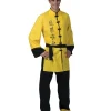 Déguisement Chinois Pour Homme Jaune Et Noir