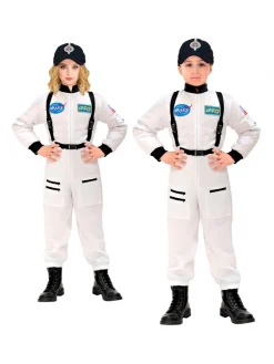 WIDMANN Déguisement Cosmonaute Blanc Enfant (combinaison)