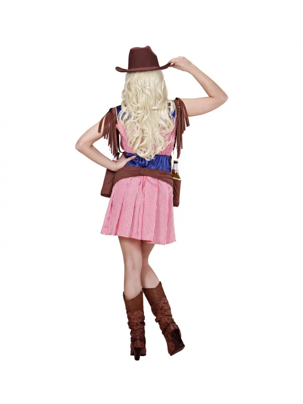 WIDMANN DĂ©guisement Cowgirl Femme (robe, Ceinture Avec Gaine) â Image 2