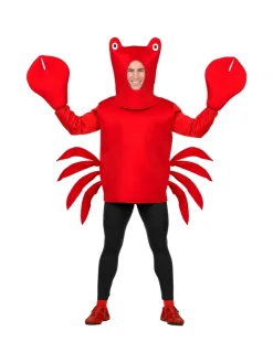 WIDMANN Déguisement Crabe Rouge Homme