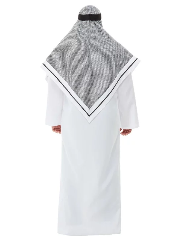 Smiffys DĂ©guisement De Cheikh De Luxe, Blanc, Avec Robe Et Coiffe â Image 2