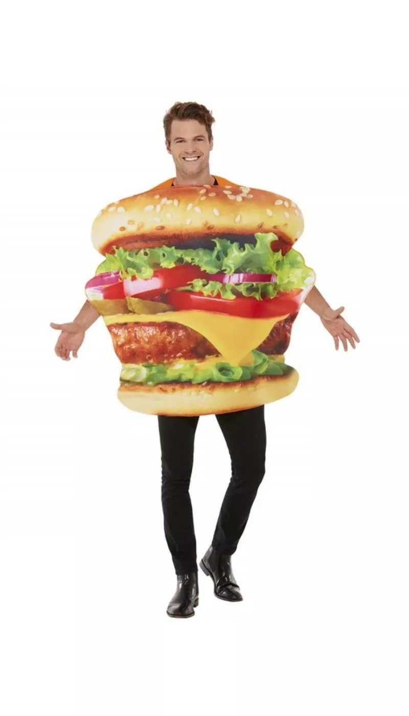 Smiffys DĂ©guisement De Hamburger (Adulte) â Image 2