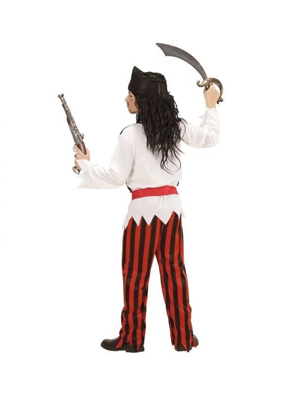 WIDMANN Déguisement De Pirate Garçon Rouge Et Blanc Pas Cher – Image 2