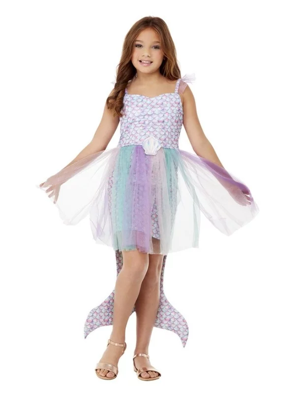 Smiffys Déguisement De Sirène, Violet (Robe Avec Queue)
