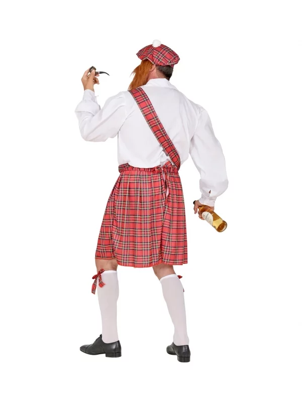 WIDMANN Déguisement écossais Zizi (chemise, Kilt, Ceinture, Short Avec Pénis, Chapeau Avec Barbe) – Image 2