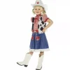 Smiffys Déguisement Enfant Cow-girl (robe, Gilet, Foulard, Ceinture Et Chapeau)