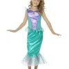 Smiffys Déguisement Enfant Sirène (robe Et Pince à Cheveux)
