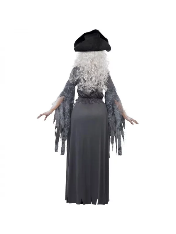Smiffys Déguisement Fantôme Princesse Pirate (robe & Chapeau) – Image 2
