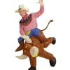 WIDMANN Déguisement Gonflable, Rodéo Sur Un Taureau + Chapeau