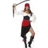 Smiffys Déguisement Jeune Femme Pirate (jupe, Haut, Ceinture Et Foulard)