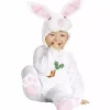 WIDMANN Déguisement Lapin Blanc Bébé (combinaison Avec Tète De Lapin)