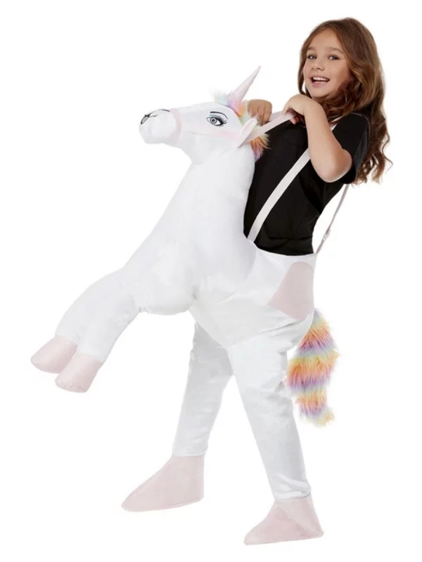 Smiffys Déguisement Licorne à Chevaucher Avec Bretelles Réglables Pour Enfant – Image 2