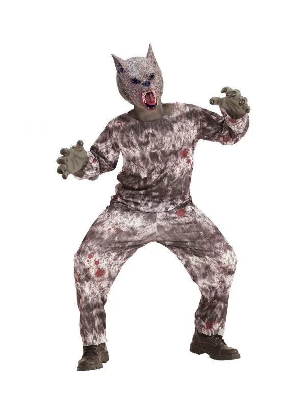 WIDMANN Déguisement Loup-Garou, Garçon (casaque, Pantalon, Masque)