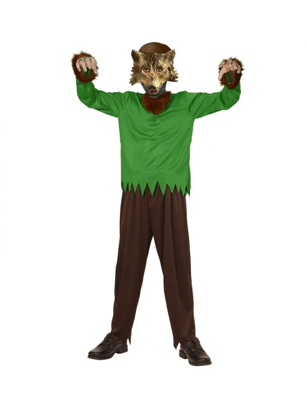 WIDMANN DĂ©guisement Loup-garou Pas Cher (haut, Pantalon, Masque) â Image 2