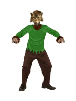 WIDMANN Déguisement Loup-garou Pas Cher (haut, Pantalon, Masque)