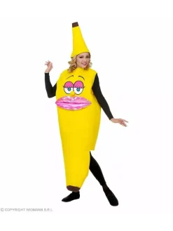 WIDMANN Déguisement Madame Banane (costume, Chapeau)