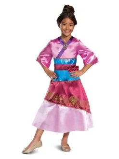 Déguisement Mulan Deluxe⹠Fille - Licence Disney