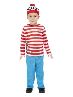 Smiffys Déguisement Où Est Charlie ? Rouge Et Blanc, Bébé (bonnet, Haut Et Pantalon)