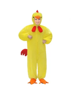 WIDMANN Déguisement Poulet Enfant, Jaune Ou Blanc - 3/5 Ans