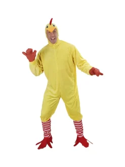WIDMANN Déguisement Poulet Jaune, Adulte