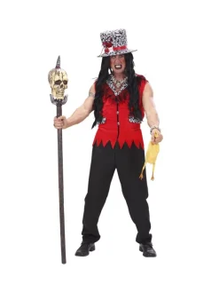 WIDMANN DĂ©guisement PrĂȘtre Vaudou Homme (veste, Pantalon, Chapeau)